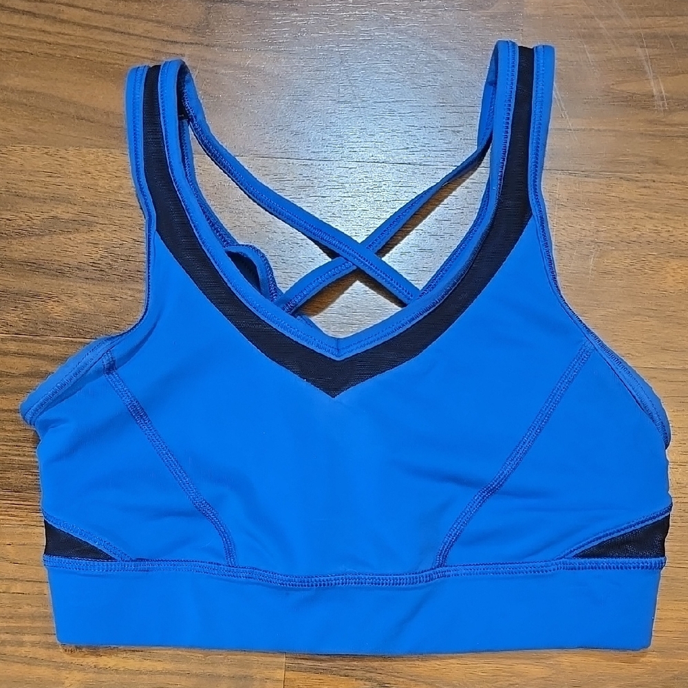 lululemon athletica Blue Sports Bra